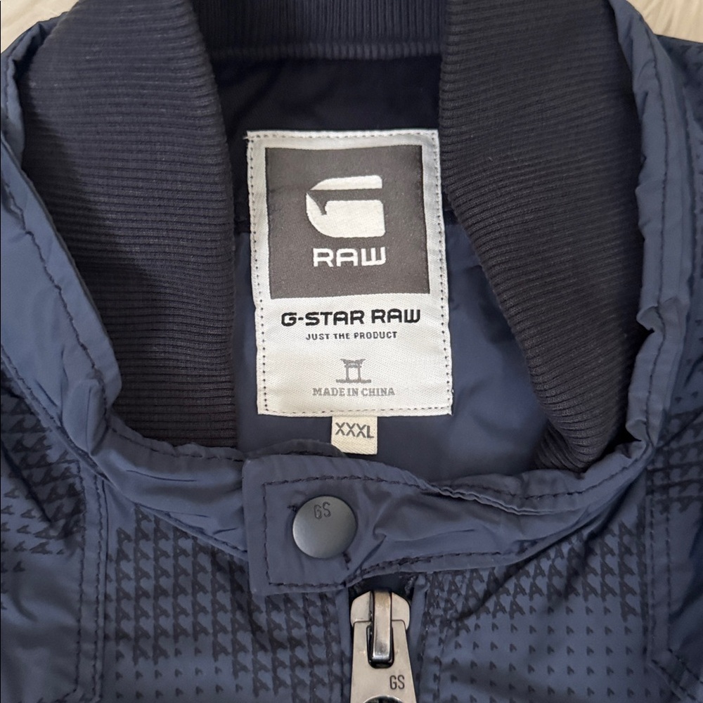 Gstar Nylon Oversized Bomber Jacket size XXXL - Picture 3 of 5